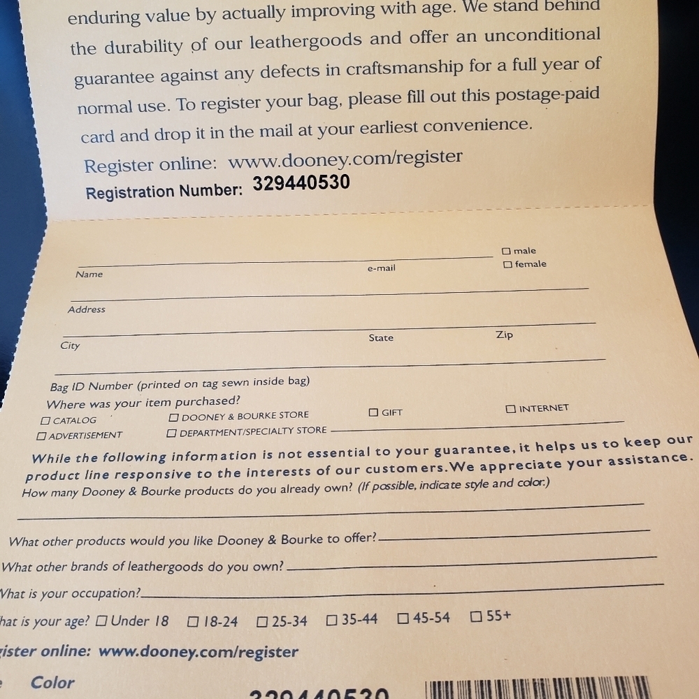 Dooney & Bourke  Brown Toronto Messenger bag. NWT - Picture 16 of 16